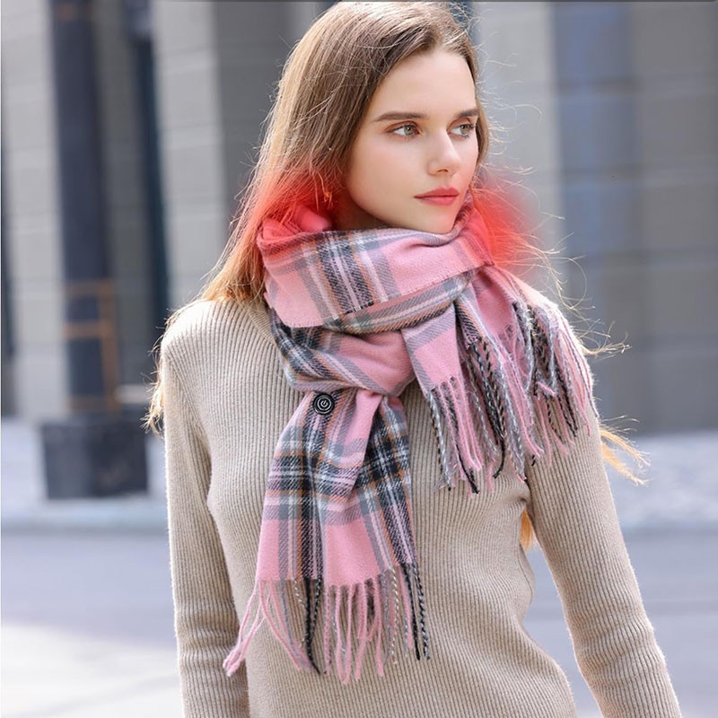 Intelligent Electric Heating Scarf Rechargeable Neck Warmer For Women