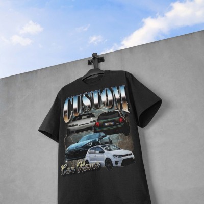 Personalized Car Photo Hoodie Car Lover Gift Gift For Boyfriend Casual Sweatshirt Fathers Day Gift